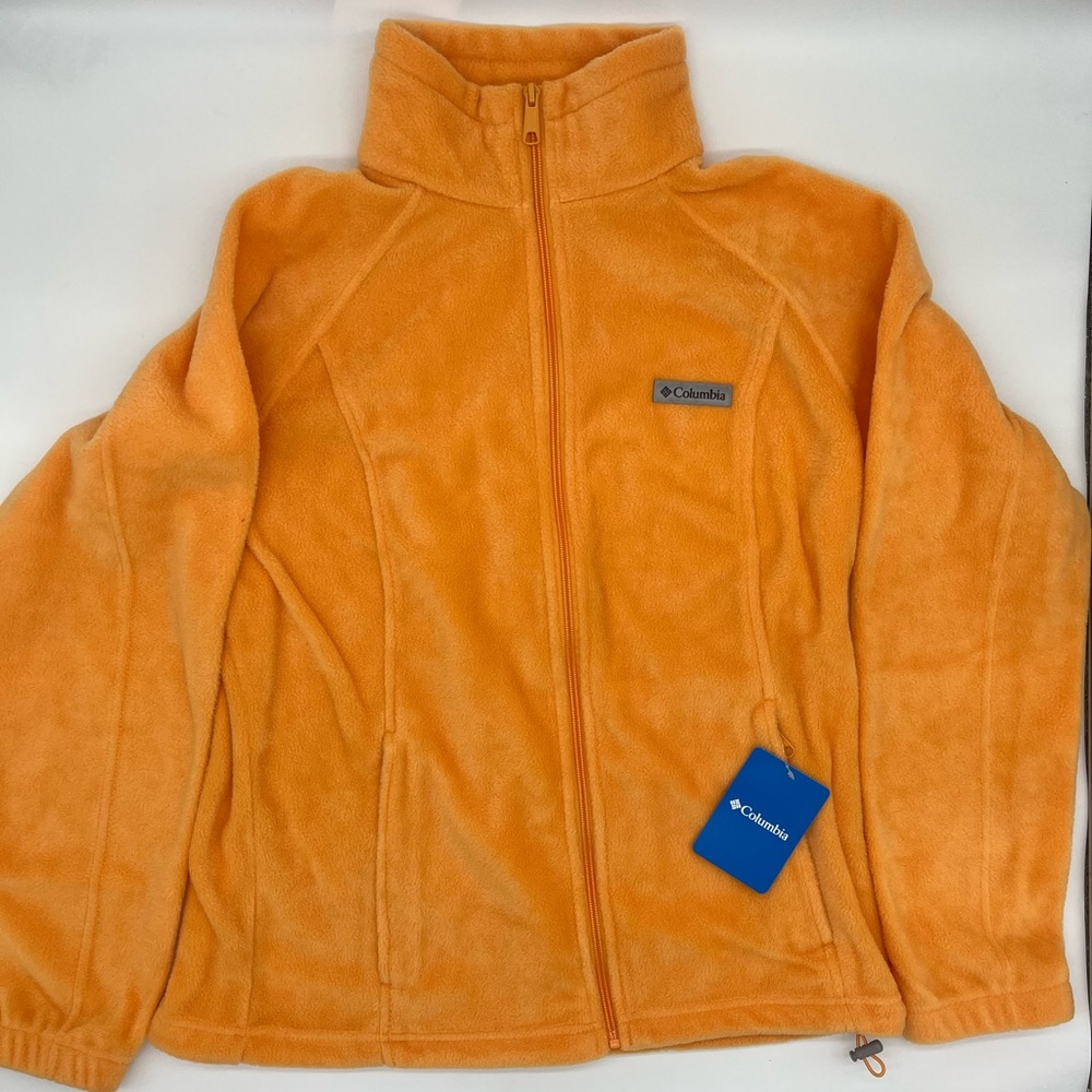 COLUMBIA WOMEN JACKET YELLOW M SIZE